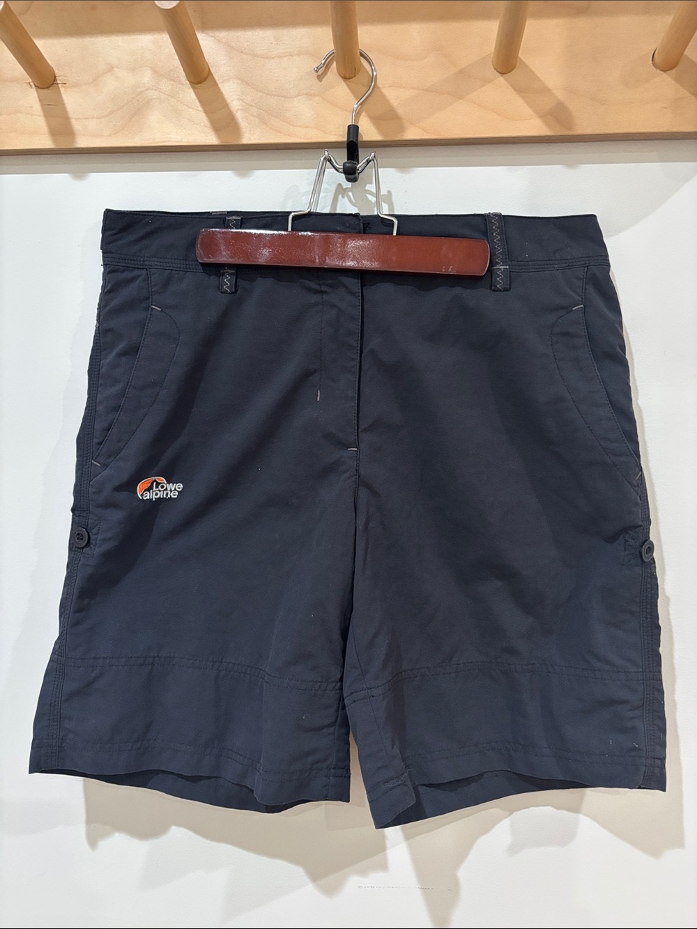 Lowe Alpine Women's Black Hybrid Outdoor Shorts